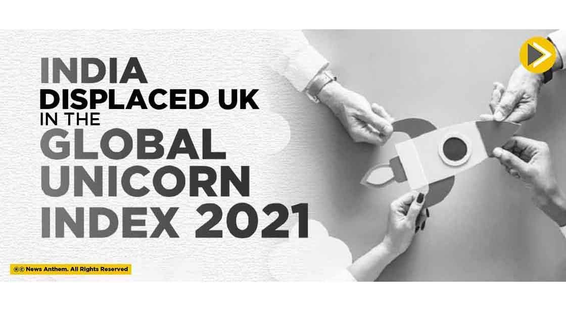 India Displaced UK in The Global Unicorn Index