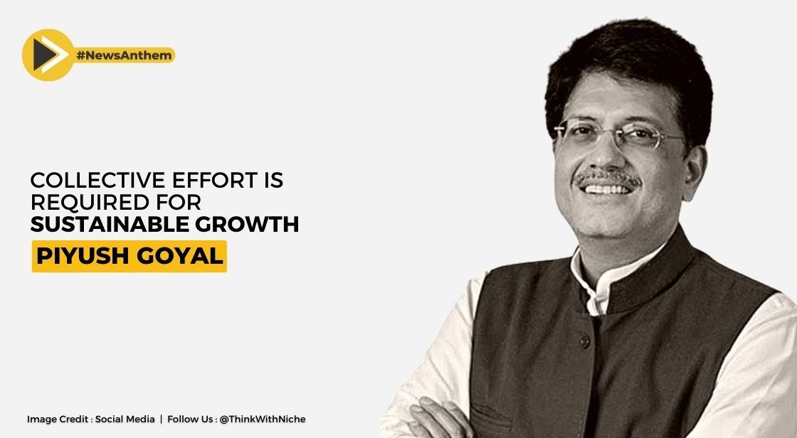 Collective Effort Is Required For Sustainable Growth: Piyush Goyal
