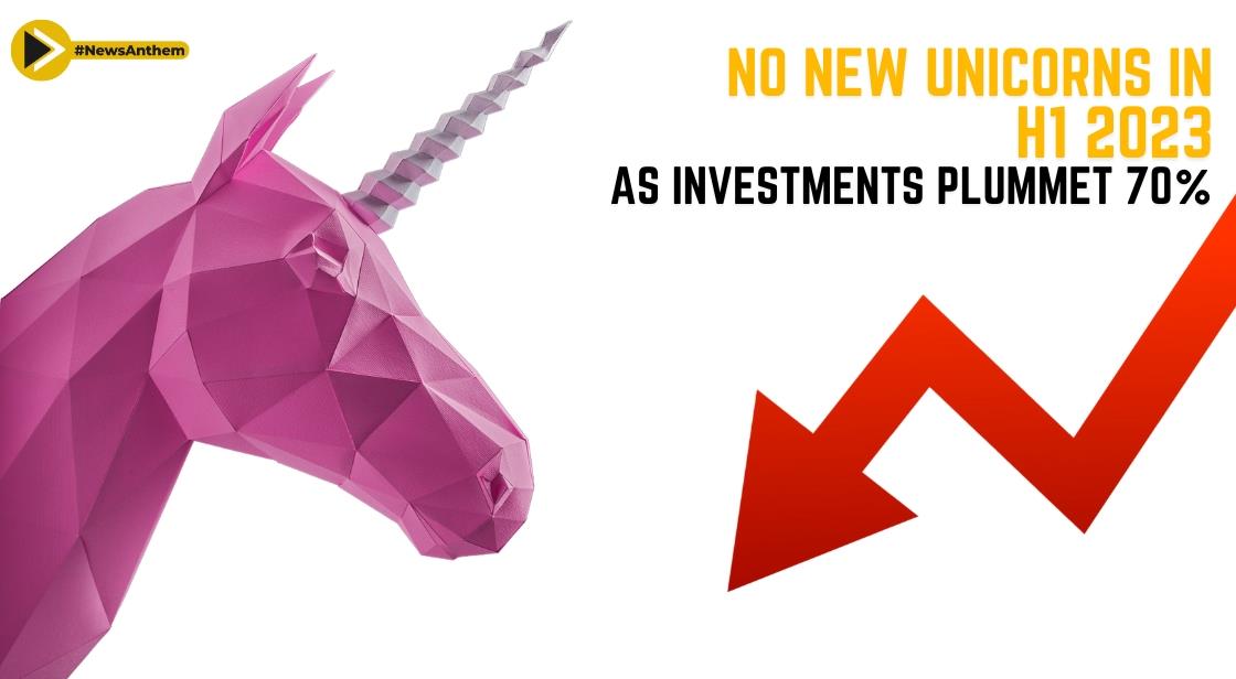 Funding Downturn Hits Indian Startups: No New Unicorns in H1 2023 as Investments Plummet 70%