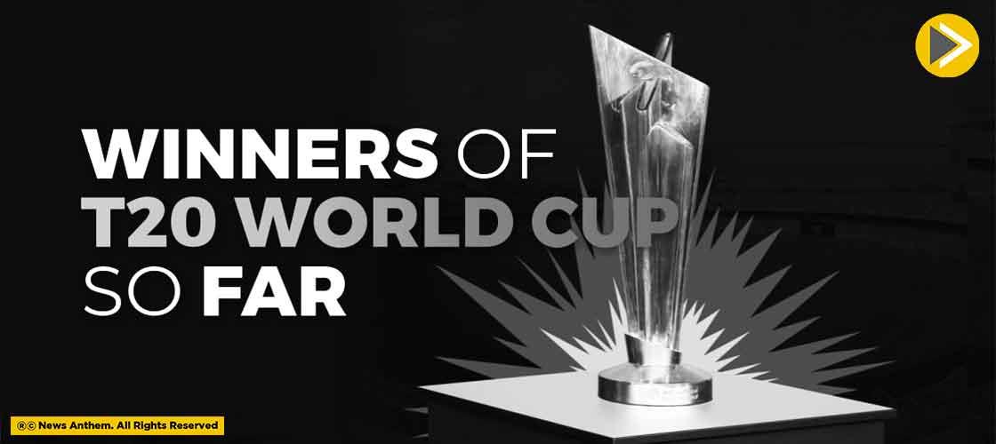 Winners of T20 World Cup So-far
