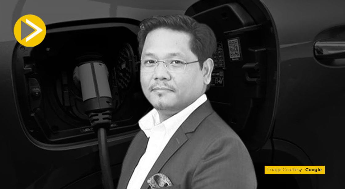 मेघालय के CM की पहल, EV का करेंगे इस्तेमाल