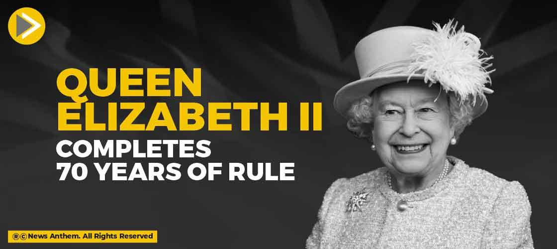Queen Elizabeth ll completes 70 years of rule