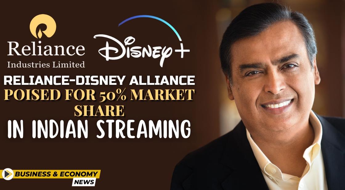 Reliance-Disney Alliance Poised for 50% Market Share in Indian Streaming