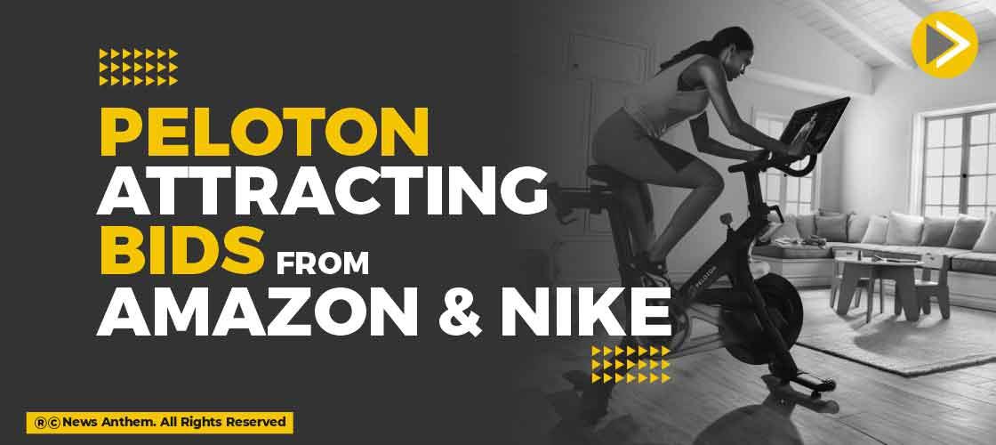 Peloton attracting bids from Amazon and Nike