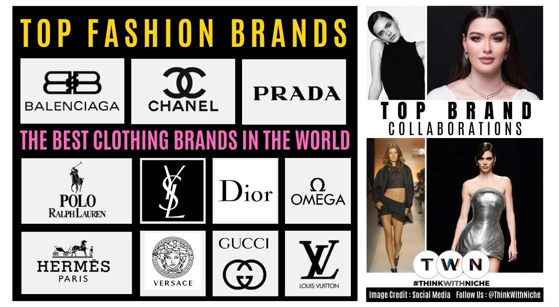 Top Fashion Brands The Best Clothing Brands in the World