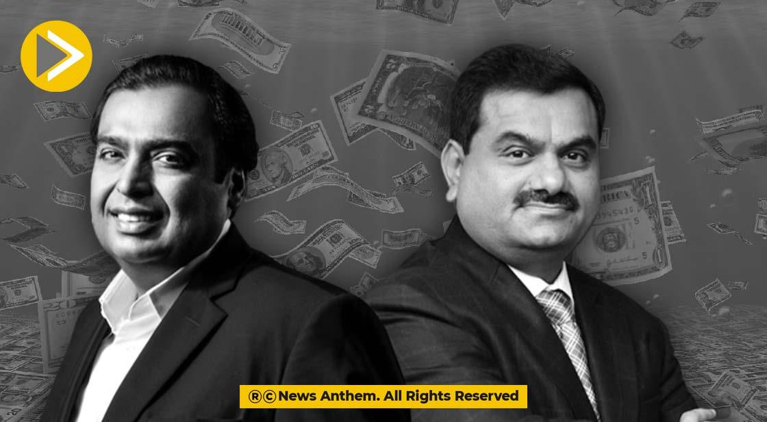 The Net Worth of Gautam Adani and Mukesh Ambani is now more than $100 Billion