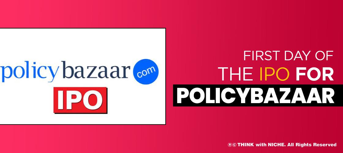 First Day Of The IPO For Policybazaar