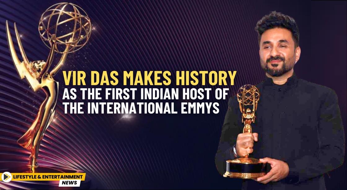 Vir Das Makes History as the First Indian Host of the International Emmys