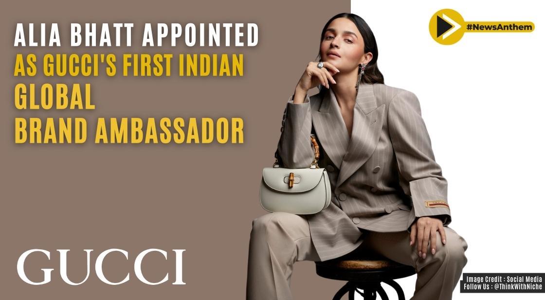 Alia Bhatt becomes first Indian global ambassador of Gucci, after