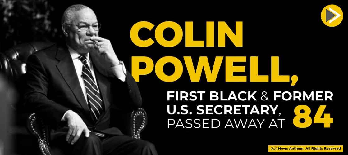 Colin Powell, First Black, And Former U.S. Secretary Died