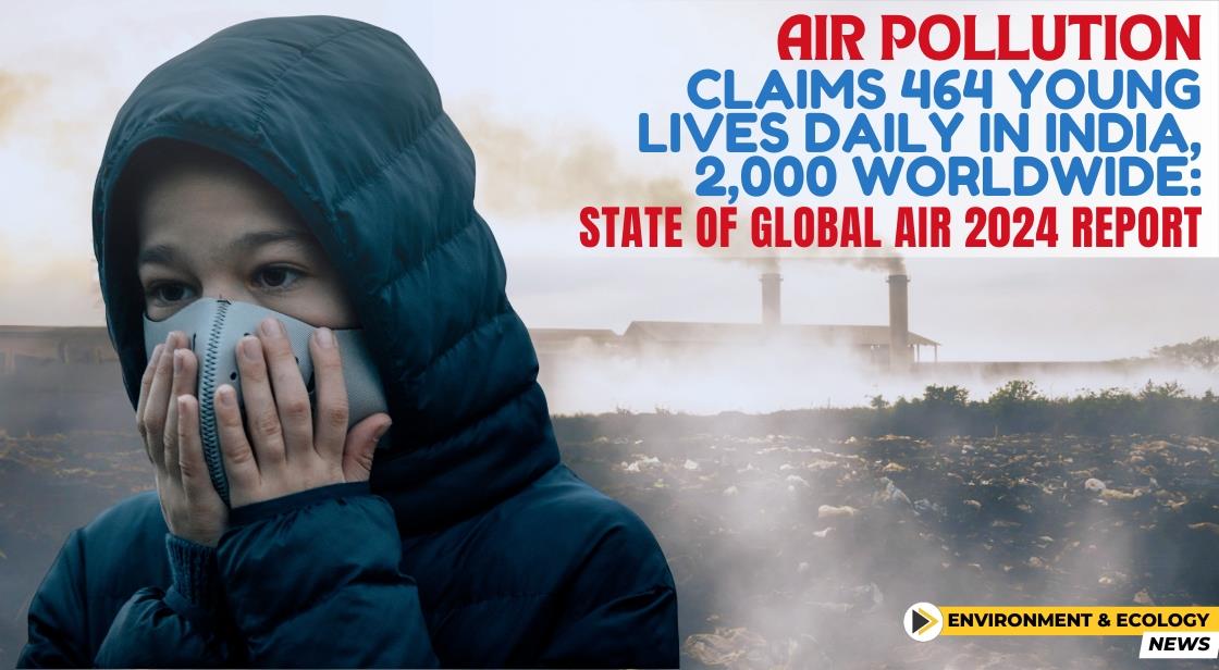 Air Pollution Claims 464 Young Lives Daily in India, 2,000 Worldwide: State of Global Air 2024 report