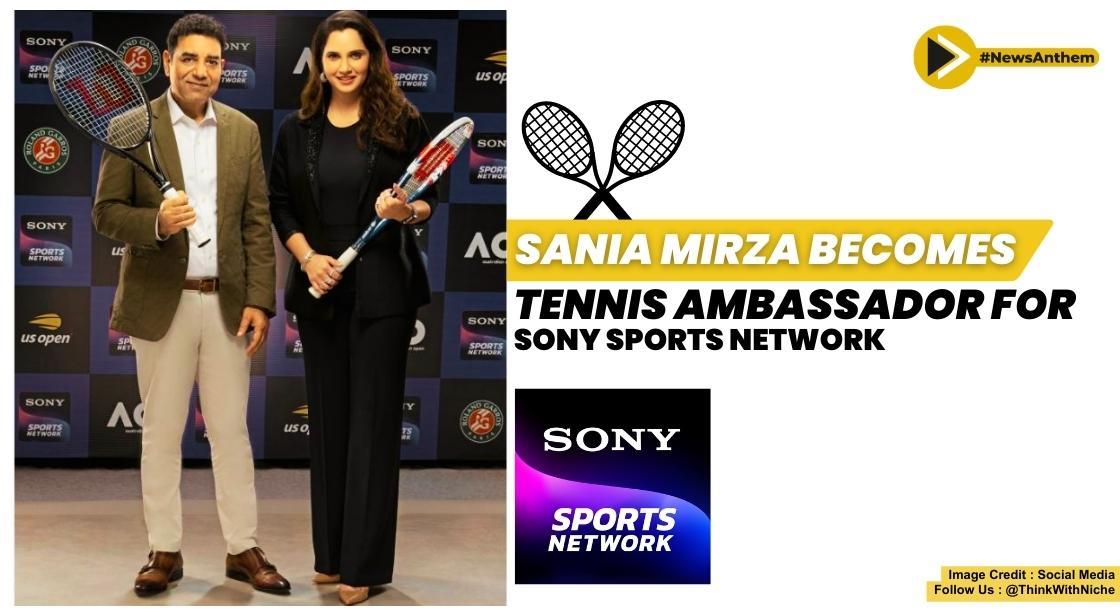 Sania Mirza Becomes Tennis Ambassador for Sony Sports Network