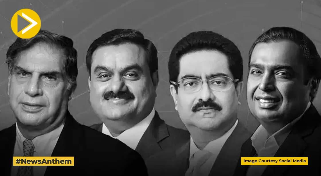 Ambani and Adani Valuations Rise, while Tata and Birla valuations Fall Dramatically in the First Half of 2022
