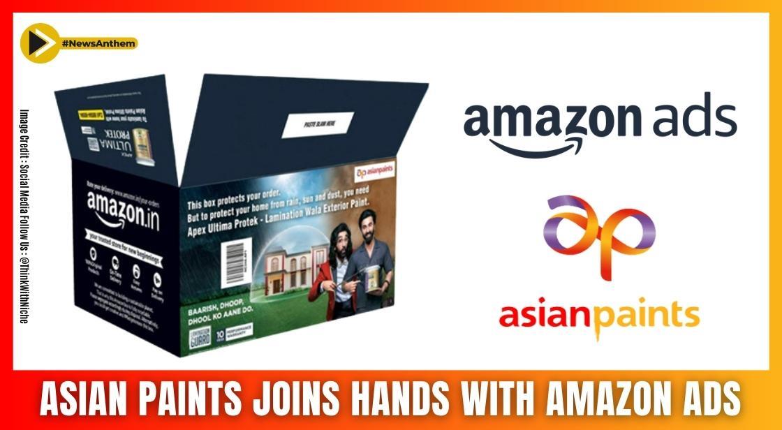 Asian Paints Collaborates with Amazon Ads to Launch Innovative On-Box Advertising