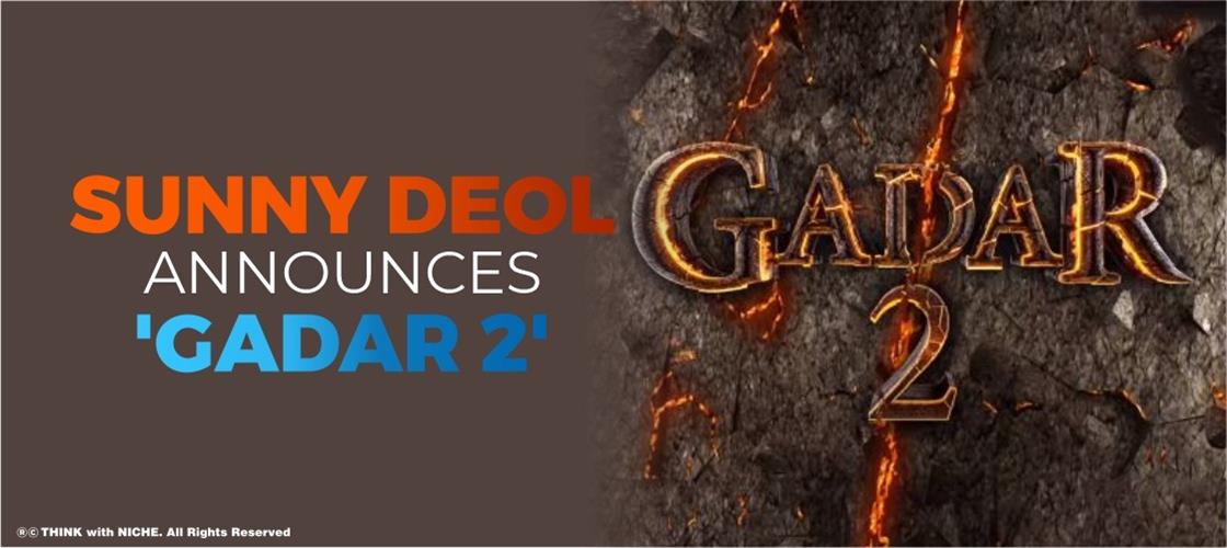 Sunny Deol Announces 'Gadar 2'