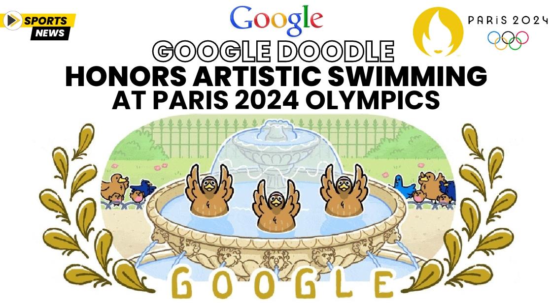 Google Doodle Honors Artistic Swimming at Paris 2024 Olympics