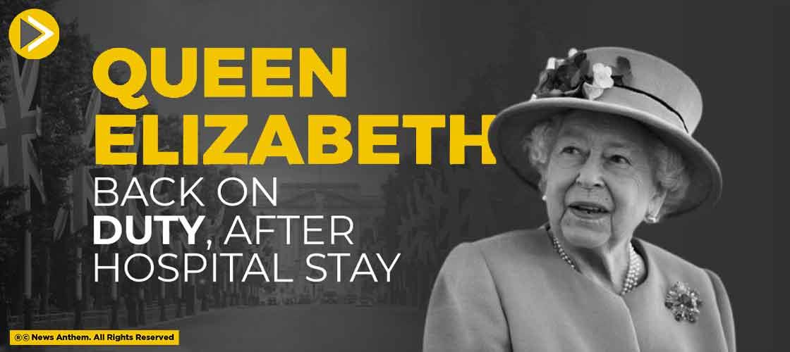 Queen Elizabeth Back On Duty, After Hospital Stay