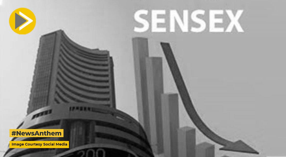The Sensex is down 111 points, and RIL is down more than 7%