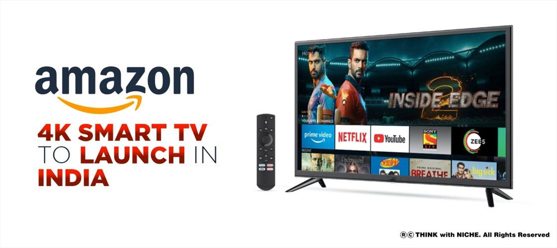 Amazon 4k Smart TV to Launch in India