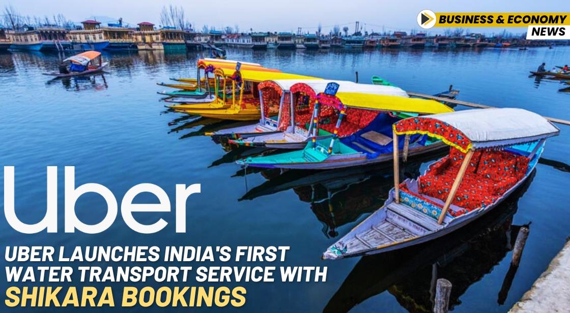 Uber Launches India's First Water Transport Service with Shikara Bookings