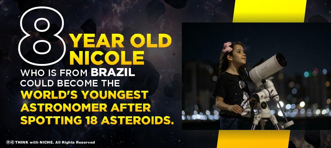 Nicole Oliveira Could Be The World’s Youngest Astronomer