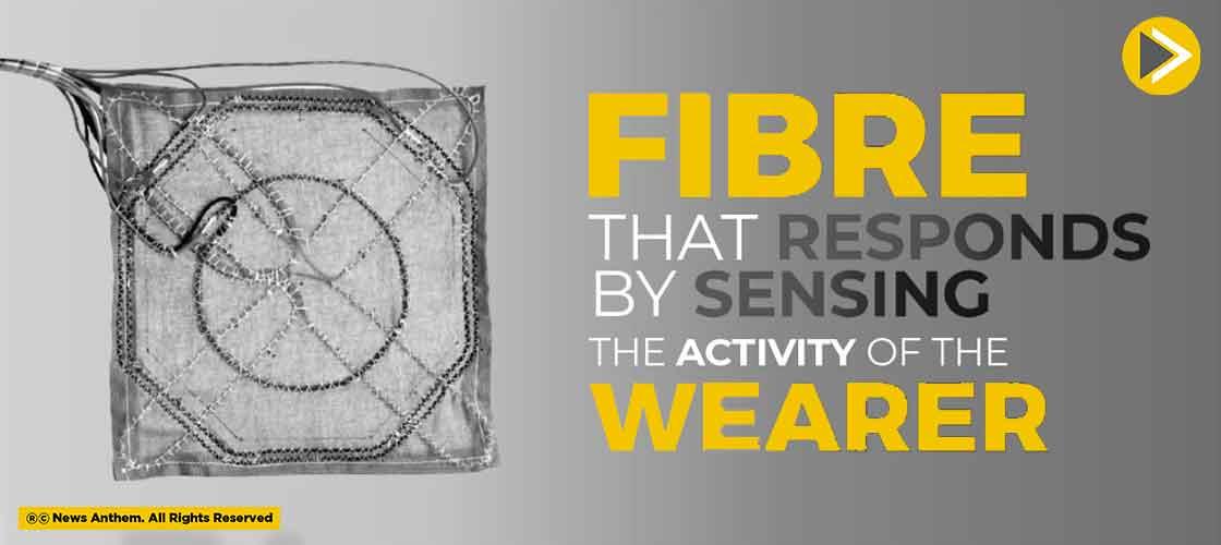 Fibre That Responds By Sensing The Activity Of The Wearer