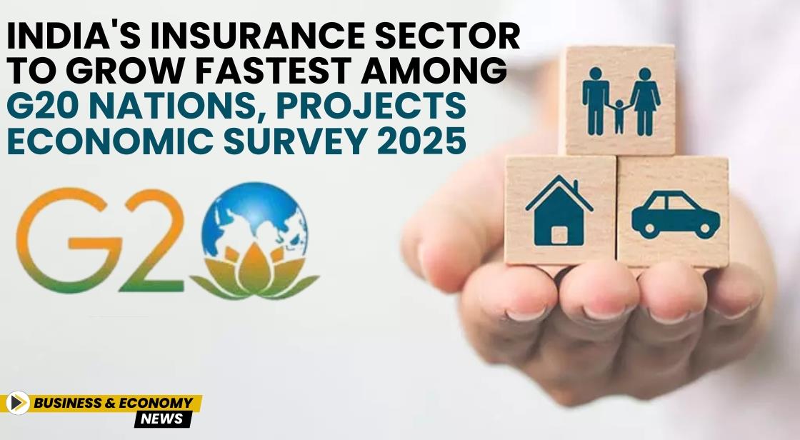 India's Insurance Sector to Grow Fastest Among G20 Nations, Projects Economic Survey 2025