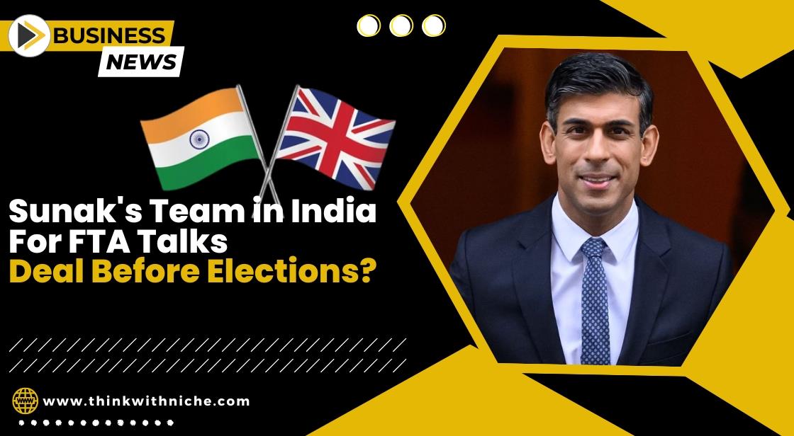 Rishi Sunak's Officials in Delhi to Push Forward India-UK Free Trade Agreement