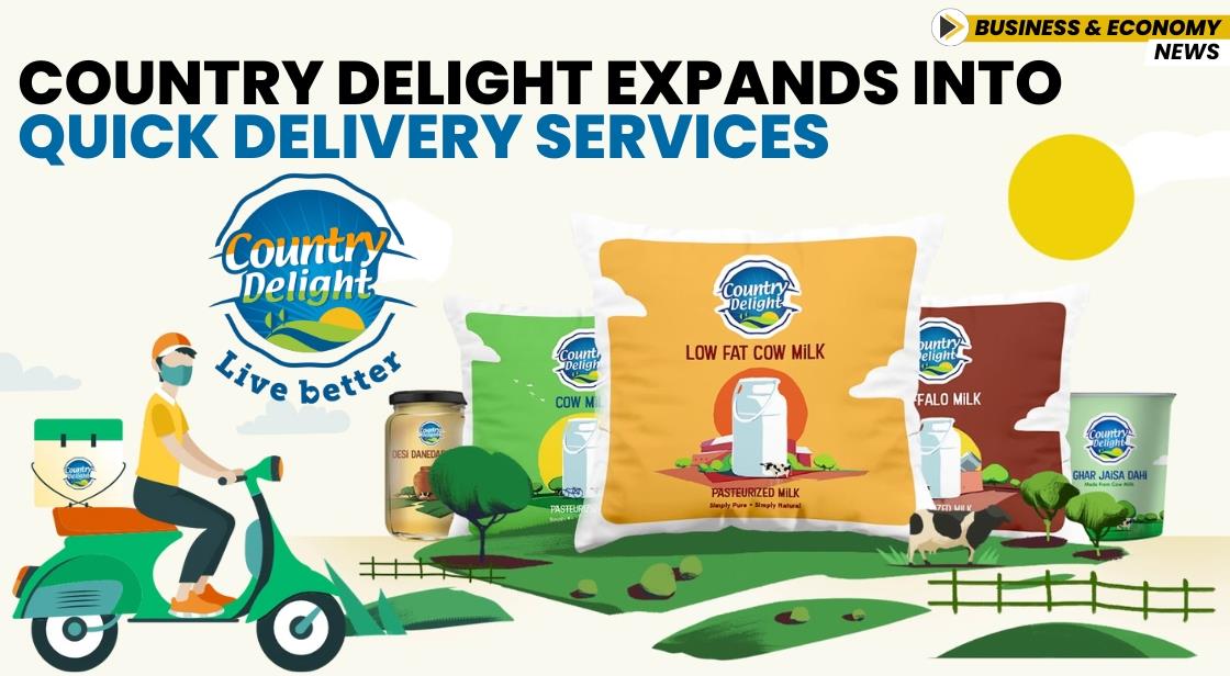 Country Delight Expands into quick Delivery Services