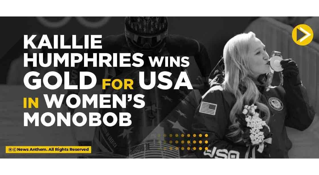 Kaillie Humphries wins gold for USA in Women’s Monobob
