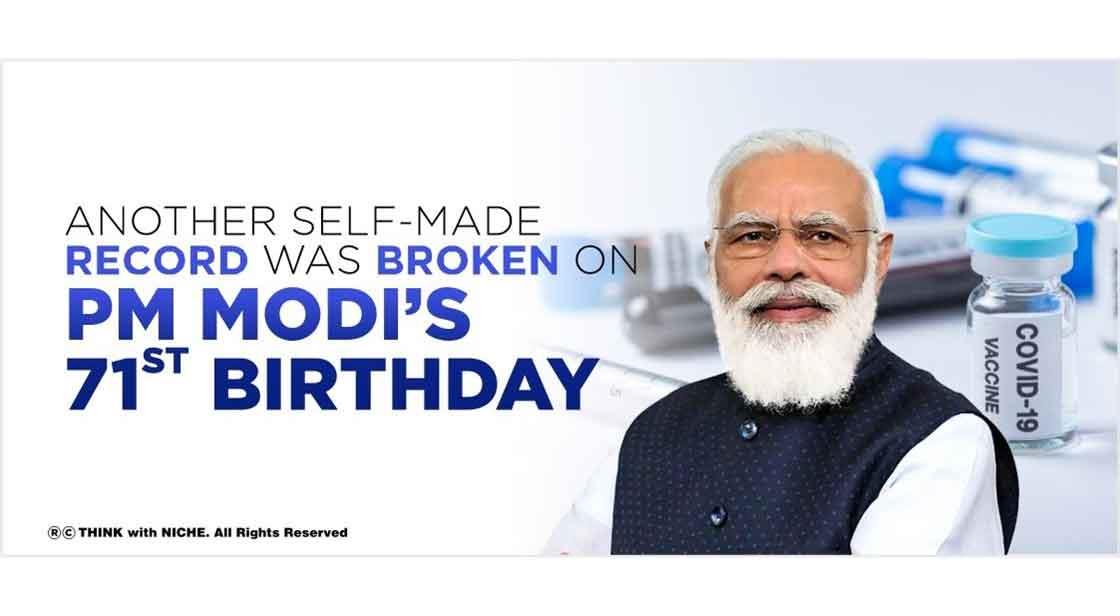 Another Self-Made Record Was Broken On PM Modi S 71st Birthday