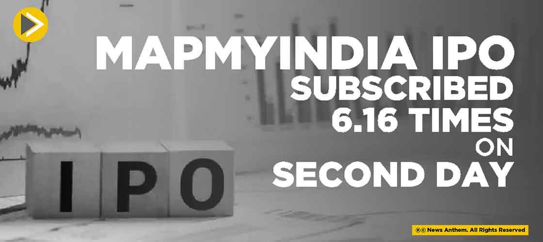 MapMyIndia IPO subscribed 6.16 times on Second Day
