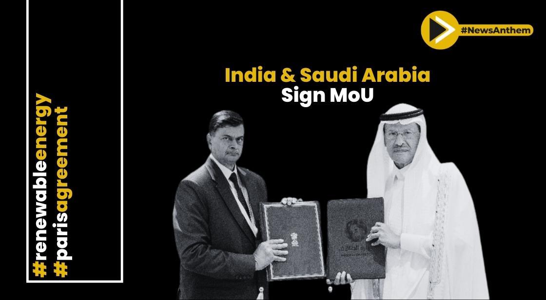 India and Saudi Arabia Forge Collaborative Ties in Electrical Interconnections, Clean Hydrogen, and Supply Chains