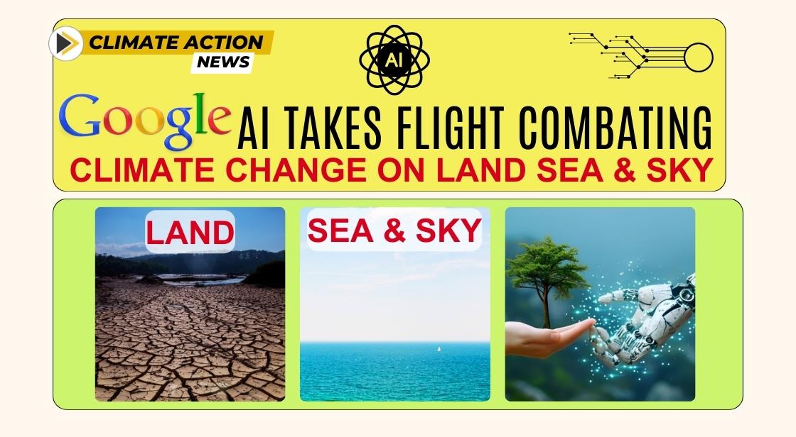 Google's AI Takes Flight: Combating Climate Change on Land, Sea, and Sky