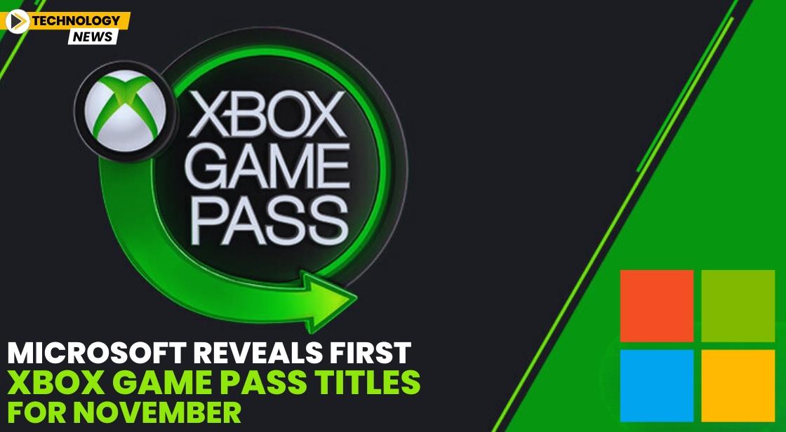 Microsoft Reveals First Xbox Game Pass Titles for November