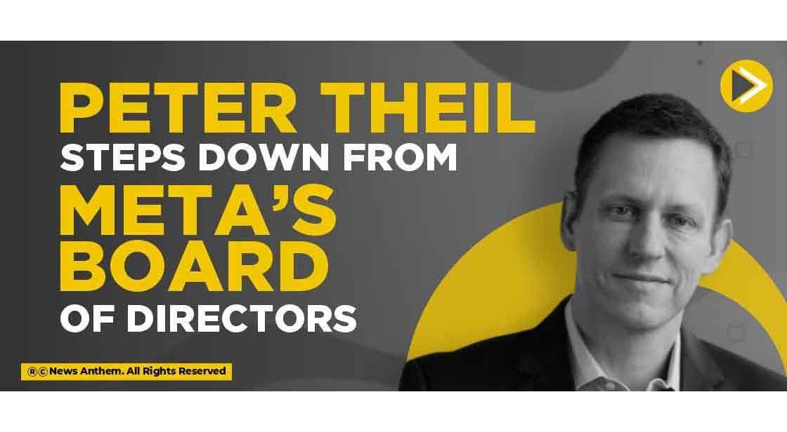 Peter Theil steps down from Meta’s Board of Directors