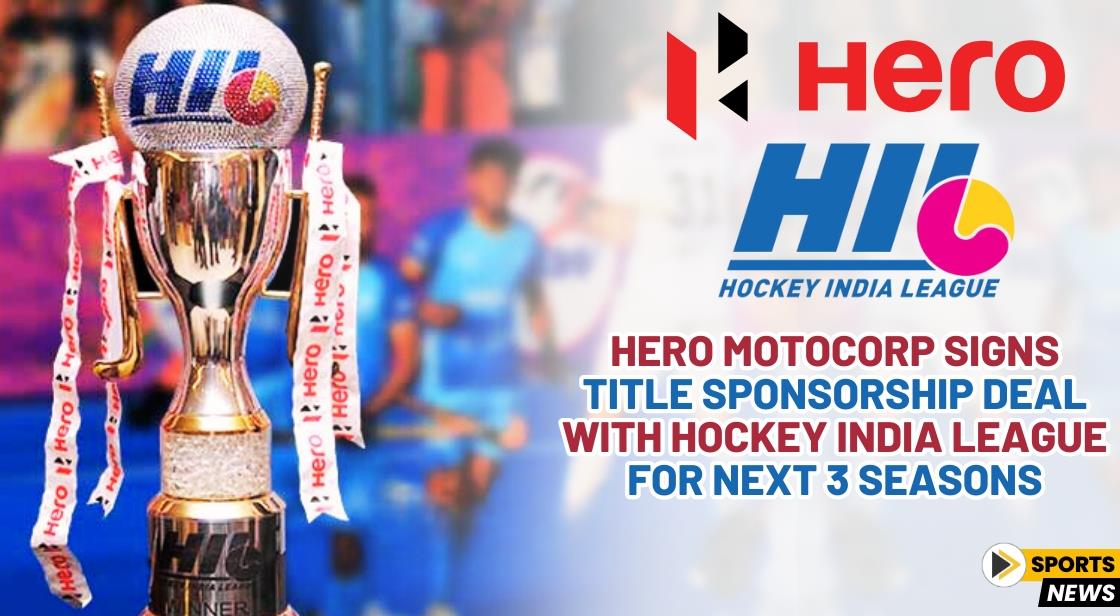 Hero MotoCorp Signs Title Sponsorship Deal with Hockey India League for Next 3 Seasons