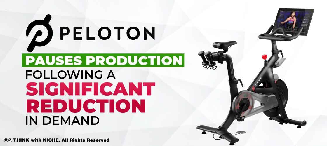Peloton Pauses Production Following a Significant Reduction in Demand