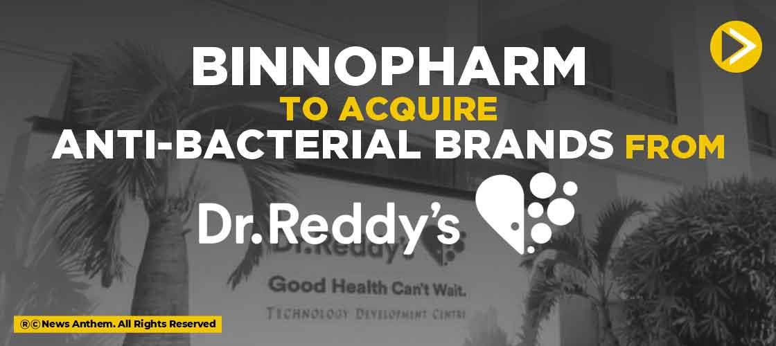 Binnopharm to acquire Anti-bacterial Brands from Dr Reddy's