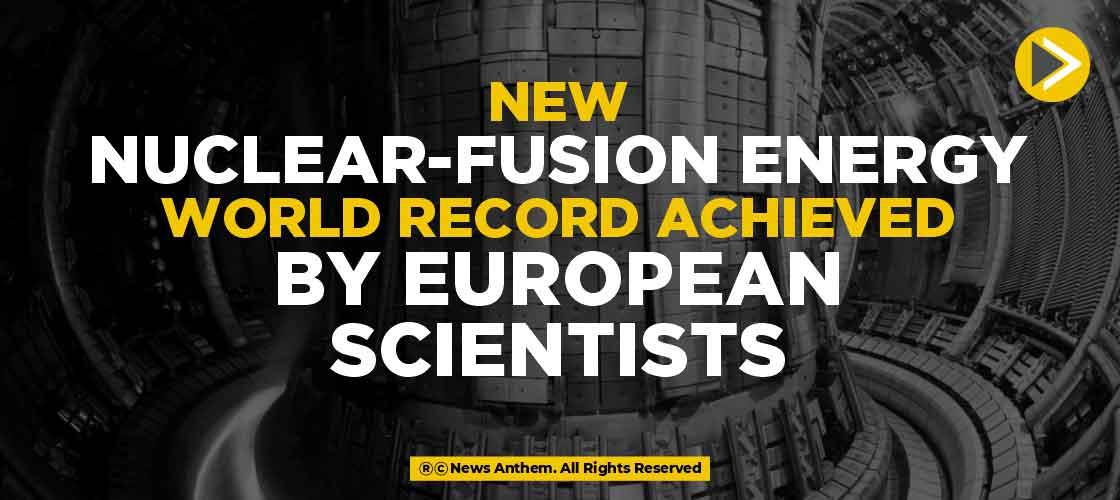 New Nuclear-Fusion Energy World Record achieved by European Scientists