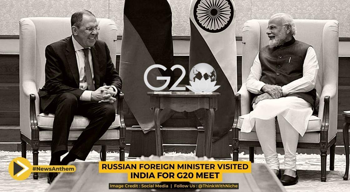 Sergey Lavrov, Foreign Minister Of Russia, Arrives In India For G20 Foreign Ministers Meet