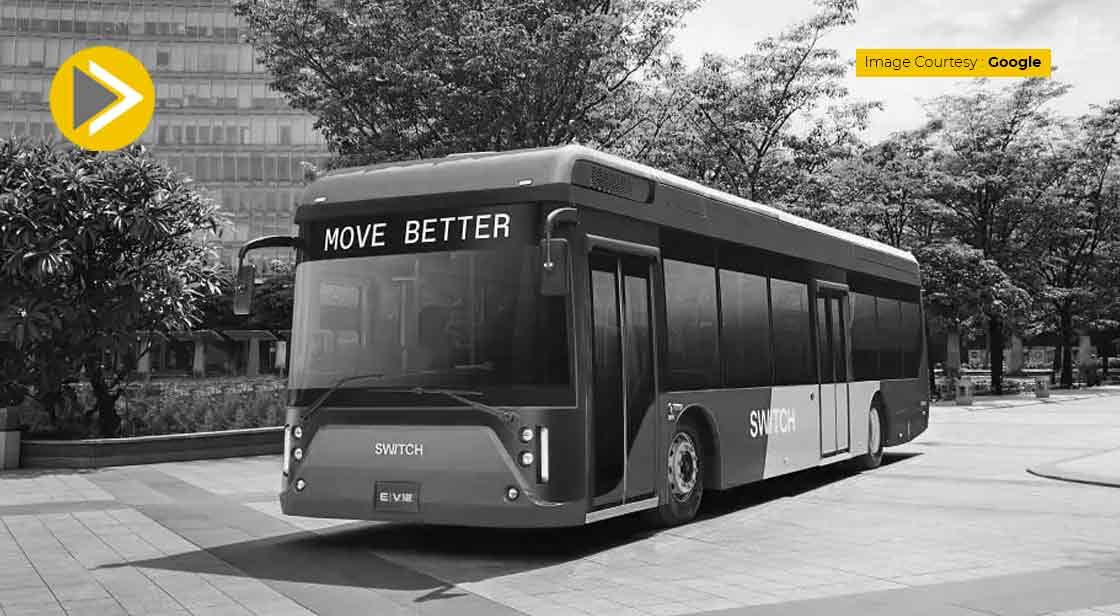 Switch Mobility ने 300KM रेंज वाली EiV 12 इलेक्ट्रिक बस की पेश