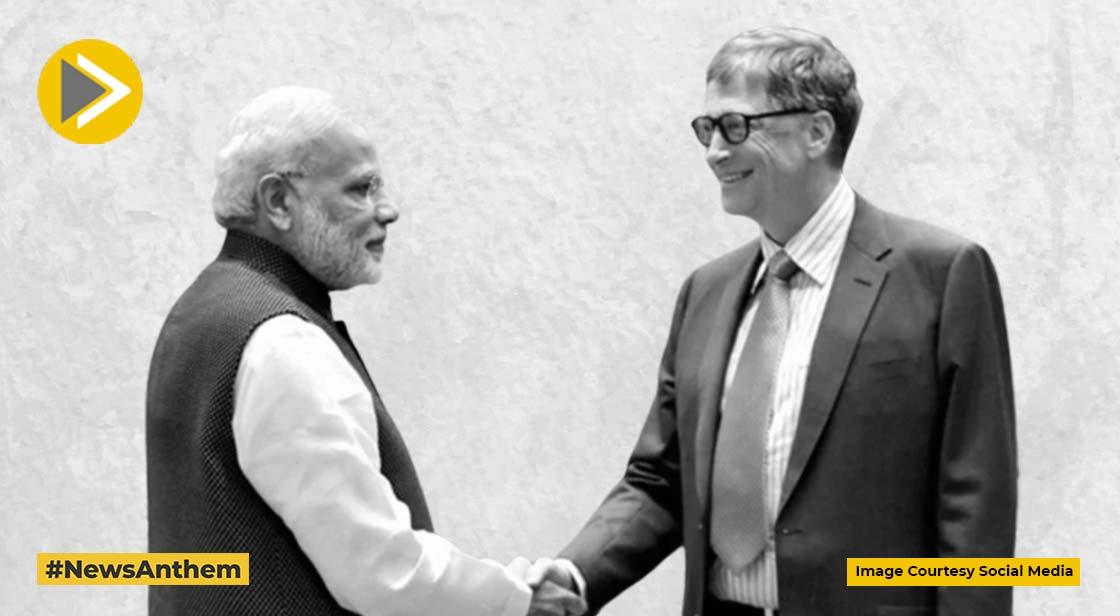 बिल गेट्स ने 200 करोड़ टीकाकरण की उपलब्धि पर पीएम मोदी को दी बधाई