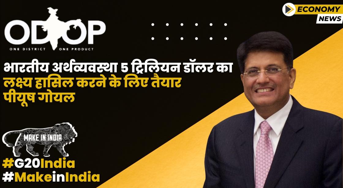 भारतीय अर्थव्यवस्था 5 ट्रिलियन डॉलर का लक्ष्य हासिल करने के लिए तैयार: पीयूष गोयल