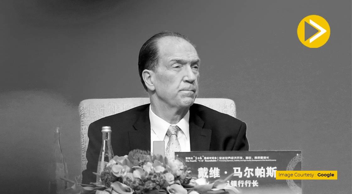 War in Ukraine May Trigger Global Recession, David Malpass