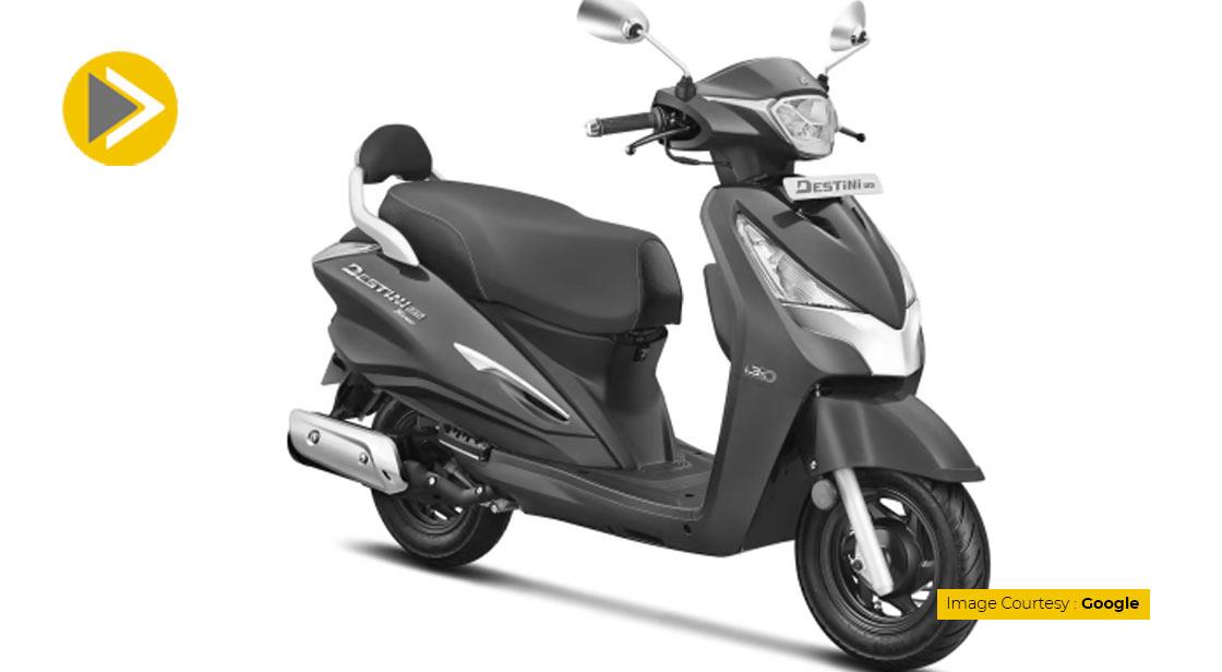 हीरो मोटोकॉर्प ने डेस्टिनी 125 एक्सटेक स्कूटर किया लांच