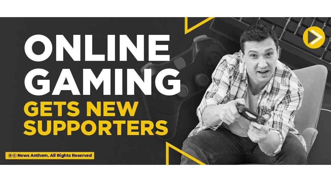 Online gaming gets new supporters