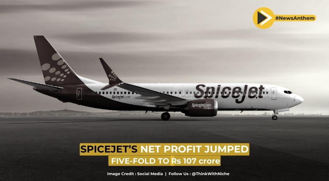 SpiceJet Gains 15% As Net Profit More Than Fivefolds To Rs 107 Crore In Q3