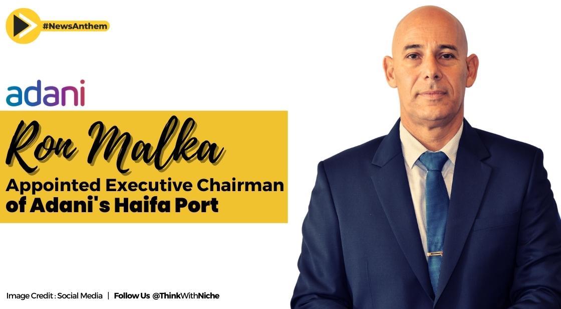 Former Israel Ambassador To India Ron Malka Appointed Executive Chairman of Adani's Haifa Port