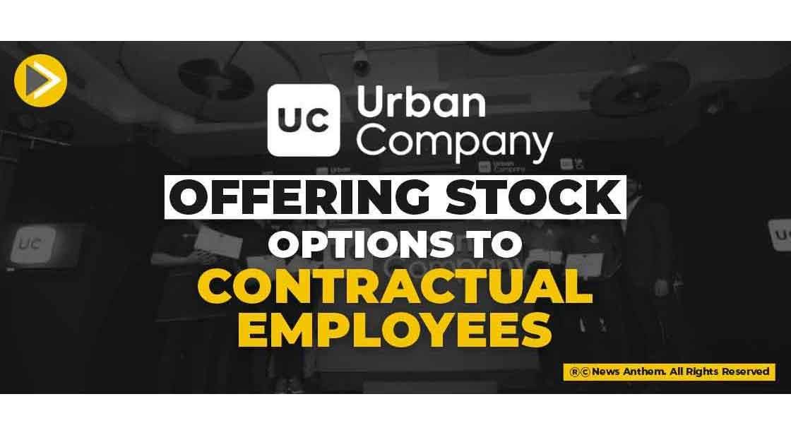 Urban Company offering stock options to Contractual Employees